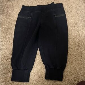 Adidas by Stella McCartney Black Cropped Pants